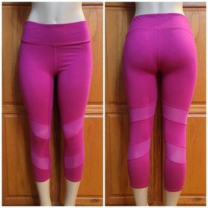 Fabletics Capri leggings with mesh design
